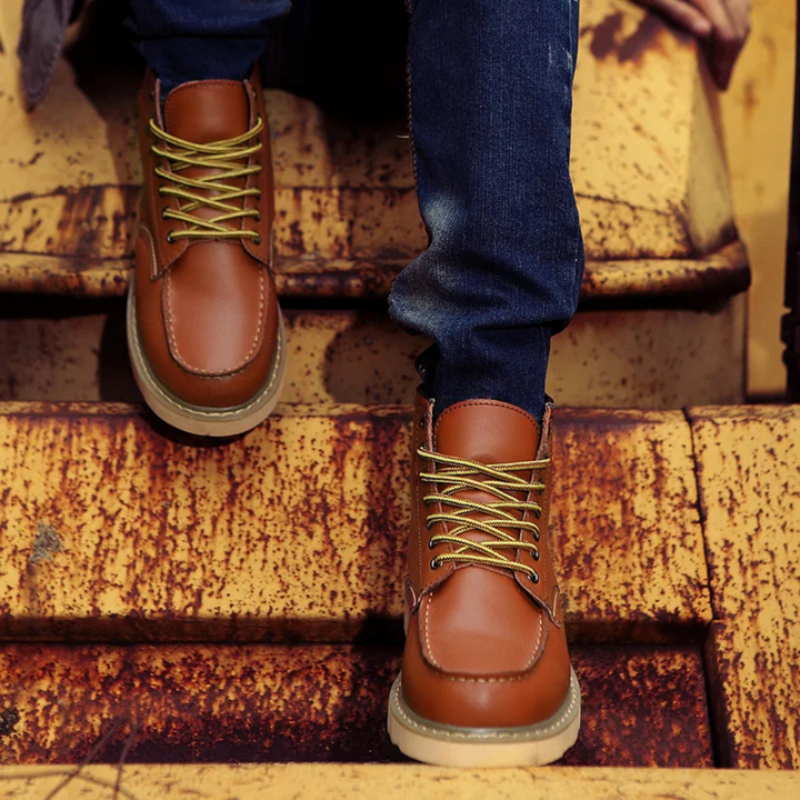 Cole | Vintage Leather Boots