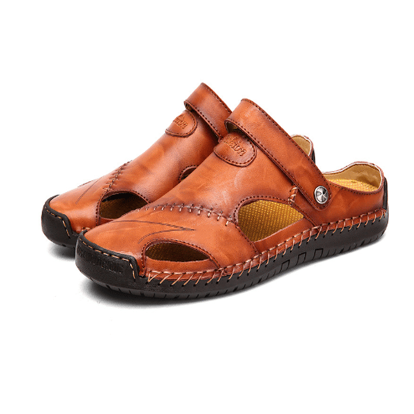 Chris Orthopedic Leather Sandals