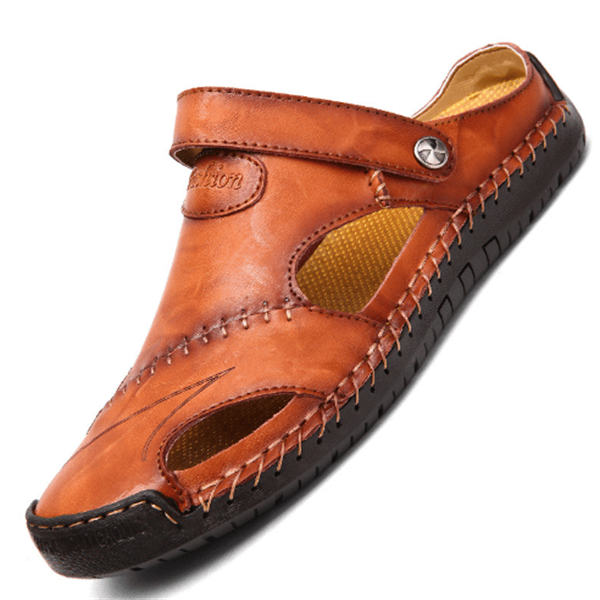 Chris Orthopedic Leather Sandals