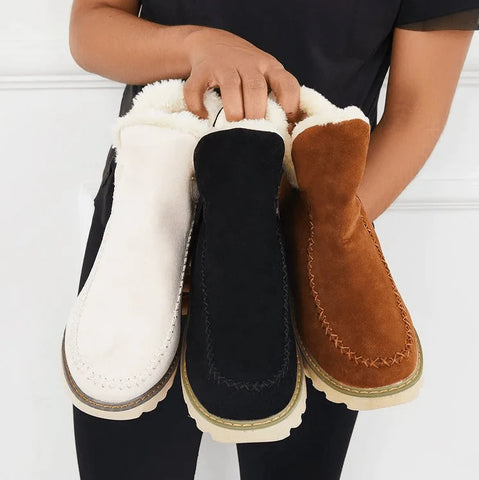 Ava | Cozy Winter Ankle Boots