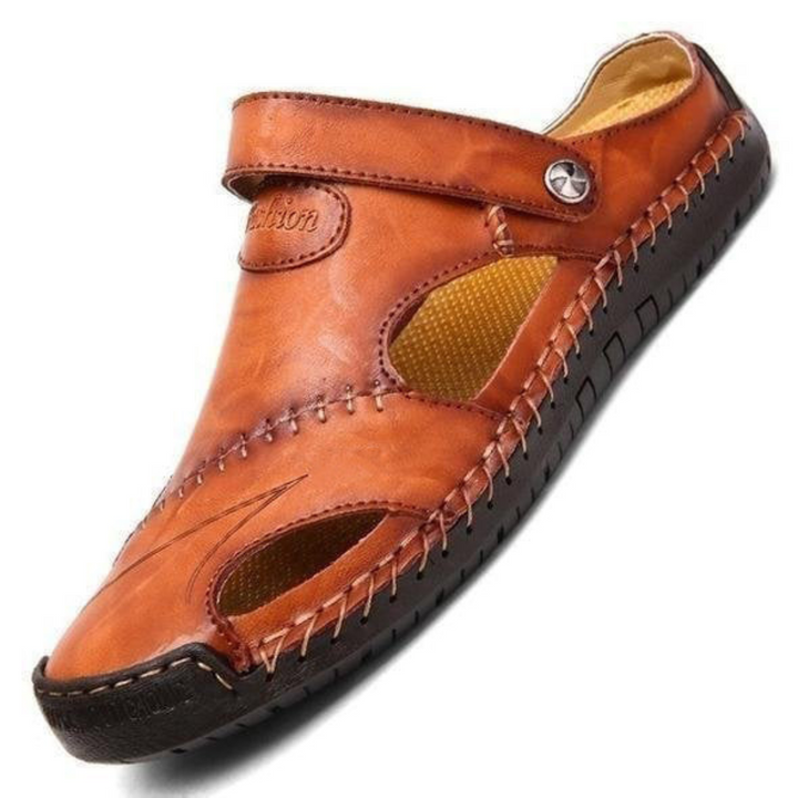 Chris Orthopedic Leather Sandals