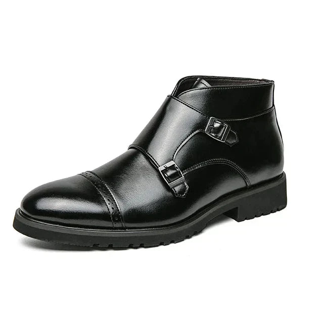 Dorian | Double Monk Strap Boots