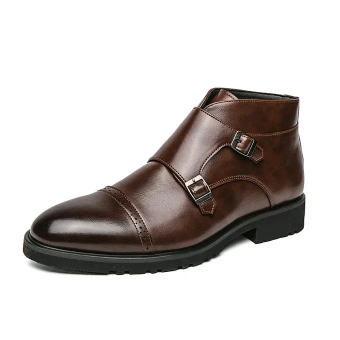 Dorian | Double Monk Strap Boots